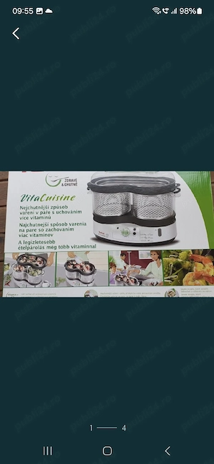 Aparat de gatit la aburi