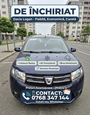 Inchiriez masina pt bolt uber