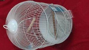colivie pt. pasari papagali canari etc impecabila inaltime 70 cm diametrul 38 cm - imagine 3