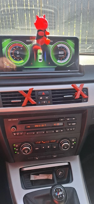 Bmw M pachet euro 5 177 cai interior piele navigație mare clima 2 zone  - imagine 9