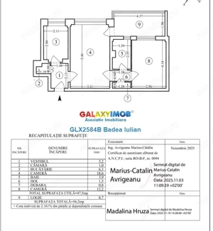 Apartament 2 camere Sos. Colentina - etaj 7 10 - 56 mp bloc 1977 - imagine 8