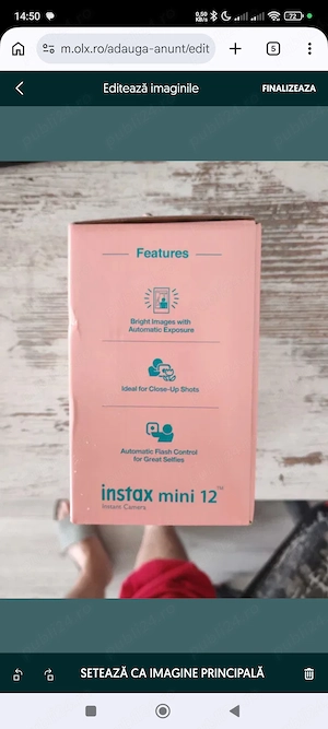 Aparat foto Fujifilm Instax Mini 12 nou nout sigilat