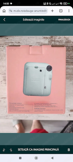 Aparat foto Fujifilm Instax Mini 12 nou nout sigilat - imagine 2