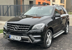 Mercedes Benz ML350cdi Bluetec  Pack AMG   258cp Euro6 210.000km Proprietar - imagine 2