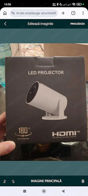 Videoproiector portabil hdmi 180  nou nout sigilat