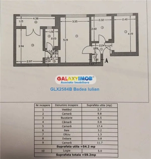 Apartament 3 camere str. Baraj Lotru - Metrou Titan - imagine 7