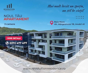 COMISION 0% - Apartamente 3 camere - Margeanului 1B-A1, Baia Mare