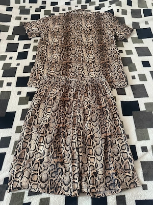 Compleu Animal Print Camasa+Pantaloni Scurti