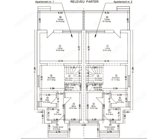Duplex spațios, 4 camere, birou, terasă, zonă liniștită - imagine 10