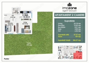 METROU PACII 2 CAMERE CU GRADINA DE 150 mp  COMISION 0% - imagine 18
