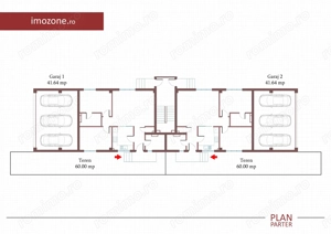 3 camere, CURTE 67 mp si 2 PARCARI proprii, 75 MP, FINISAT MODERN,  COMISION 0% - imagine 9