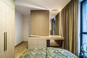 Plaza Mall-Lujerului, 2 camere, 60 mp, etaj 2,mobilat, parcare subsol, boxa - imagine 7