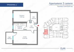 Militari - Preciziei, 58.2 mp | Bloc Nou | Metrou 7 minute, Bucatarie inchisa! - imagine 8