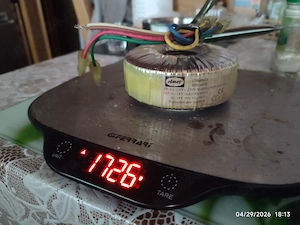 4buc transformator toroidal intrare 0-120V-230V iesiri 0-14V (6A ) (2 fire )+0-14V (6A) (2fire)160VA