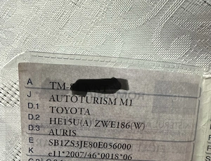 Toyota Auris hibrid 2013 alb perlat 200000 km Timișoara  - imagine 2