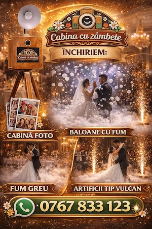 Cabina cu Zâmbete   Închiriere Cabină Foto pentru Evenimente