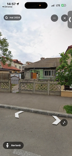 Teren + casă de vânzare faleză nord .Potențial de construcție p+2