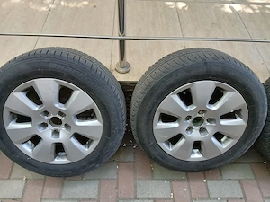 Jante audi originale 5.112 anvelope 215 60 16 - imagine 4