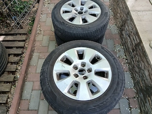 Jante audi originale 5.112 anvelope 215 60 16 - imagine 5