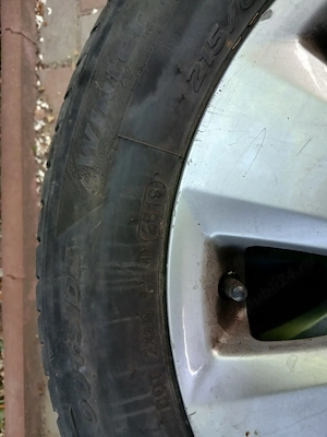 Jante audi originale 5.112 anvelope 215 60 16 - imagine 7