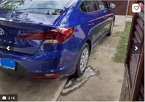 Hyundai Elantra, an fabricatie 2019, 1.6 benzina, 75.xxx km reali, UNIC PROPRIETAR ROMANIA - imagine 2