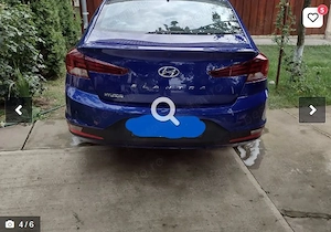 Hyundai Elantra, an fabricatie 2019, 1.6 benzina, 75.xxx km reali, UNIC PROPRIETAR ROMANIA - imagine 4