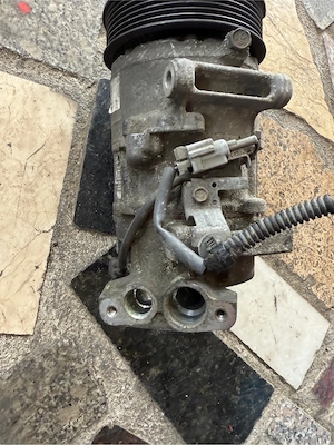 compresor aer conditionat / compresor ac /clima Megane 3 1.9 dci  - imagine 5