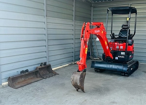 miniexcavator kubota 1.8t 