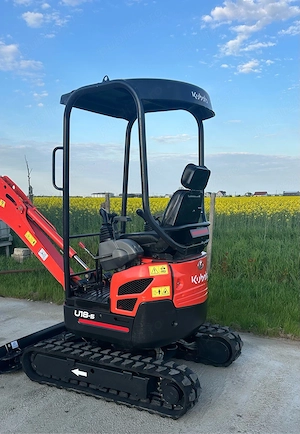 miniexcavator kubota 1.8t  - imagine 5