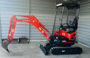 miniexcavator kubota 1.8t  - imagine 2