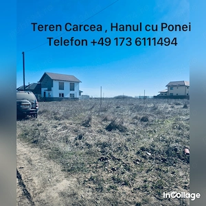 Teren de vânzare la 2 km de  Craiova! 