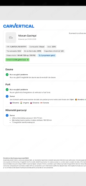 Nissan Qashqai J11an 2016 AUTOMATĂ 1.6 DCi  - imagine 4