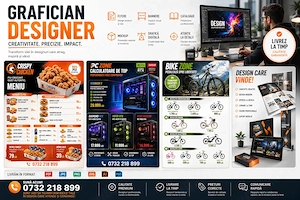 Graphic designer grafician freelancer - design grafica editare NFT