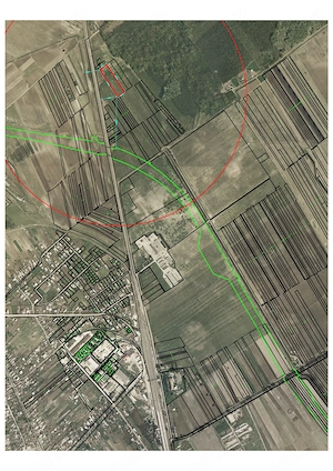 Teren Intravilan zona industrială la Noua Centura BUFTEA ILFOV - imagine 2