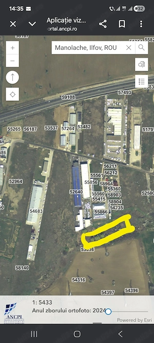 Vand teren zona Manolache - imagine 2