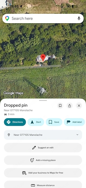 Vand teren zona Manolache - imagine 3