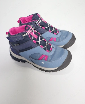  Ghete drumeție copii fete Quechua Crossrock Impermeabile mărimea 35 interior 22 cm  