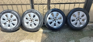 Roți originale audi ,,etc,205 55 16 iarnă 