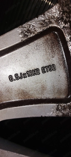 Roți originale audi ,,etc,205 55 16 iarnă  - imagine 5