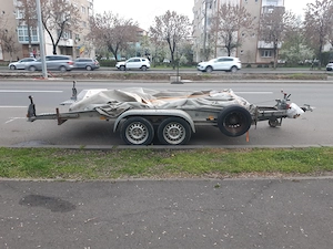 Remorca trailer auto 4.2m, 2.6t - imagine 3