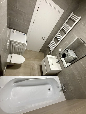 Apartament 2 camere   grădină 55mp   parcare mobilat utilat Ghimbav-Cristian - imagine 6