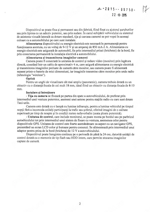 Inventie AlterVision + Prototip - dispozitiv asistenta vizuala auto - imagine 3