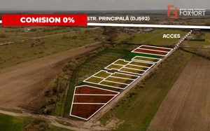 Parcele de vanzare pentru blocuri, cu toate utilitatile - Mosnita Noua