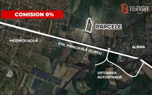 Parcele de vanzare cu toate utilitatile - Mosnita Noua