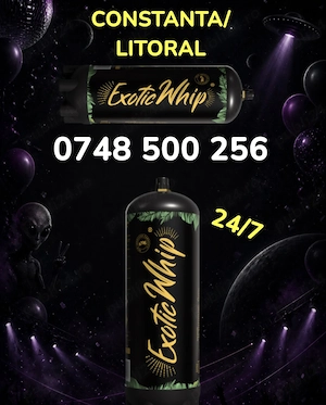 CONSTANTA!!! Butelie Azot N2O Exotic Whip 670g 2000g | Butelie Frisca Baloane Gaz Frisca LITORAL