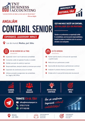Contabil Junior  Economist  Contabil Senior - imagine 2