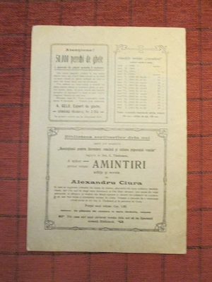 Revista Literara Luceafarul Nr. 18 din 1912. Octavian Goga - imagine 2