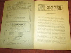 Revista Literara Luceafarul Nr. 18 din 1912. Octavian Goga - imagine 3