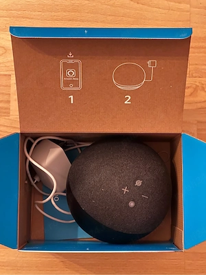 Boxă smart Amazon Echo (Alexa) Gen 4   Bluetooth, WiFi