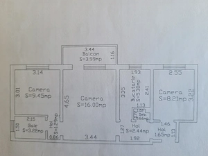 Vand apartament 3 camere ultracentral Techirghiol - imagine 10